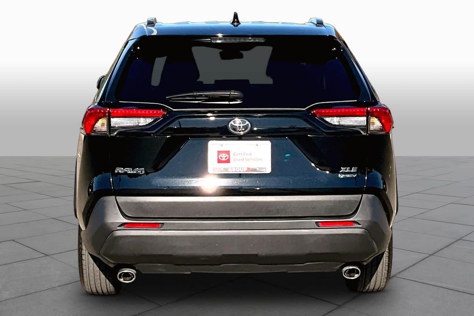 Certified Used 2025 Midnight Black Metallic Toyota Hybrid XLE image 4