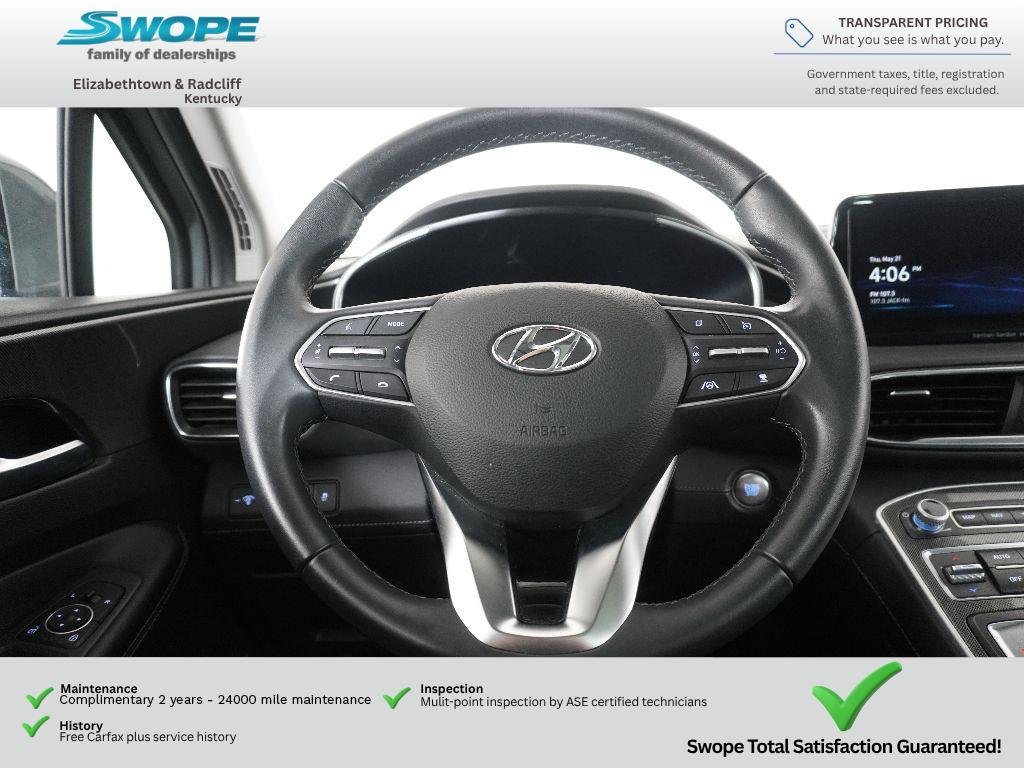Certified Used 2023 Hampton Gray Hyundai SEL Premium image 16