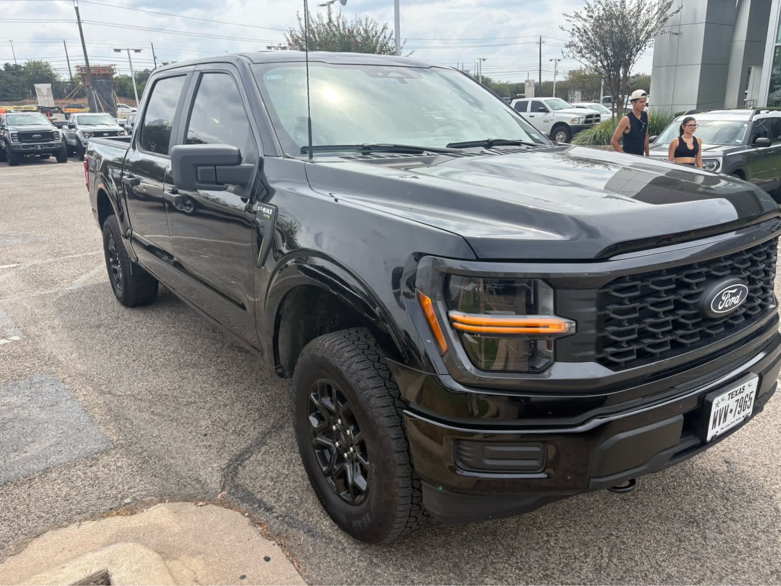 Used 2025 Agate Black Ford STX image 2