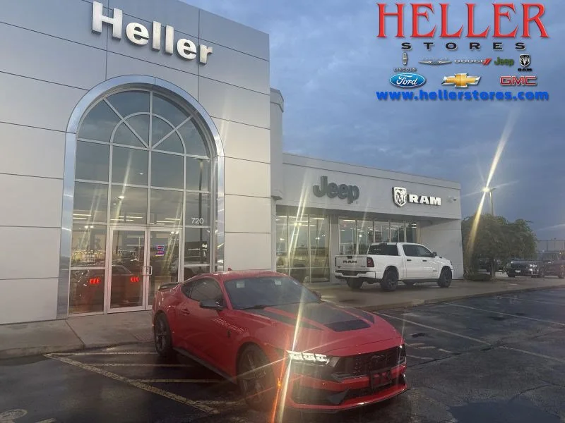 Used 2024 Race Red Ford Dark Horse image 1