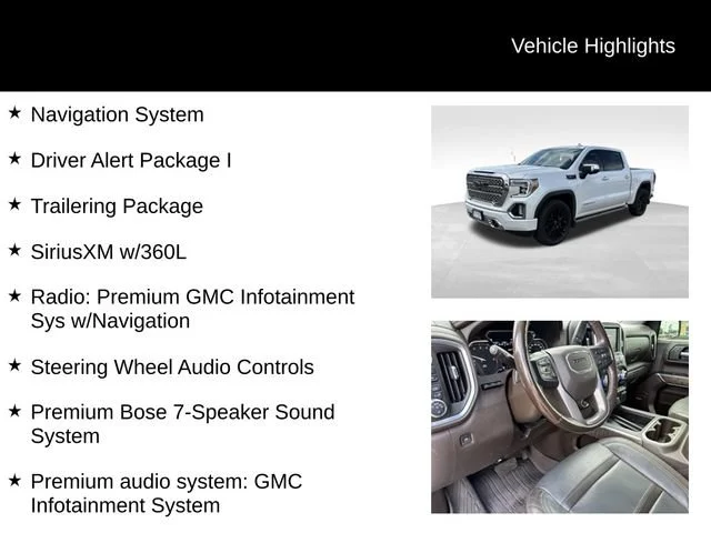 Used 2021 White GMC Denali image 7