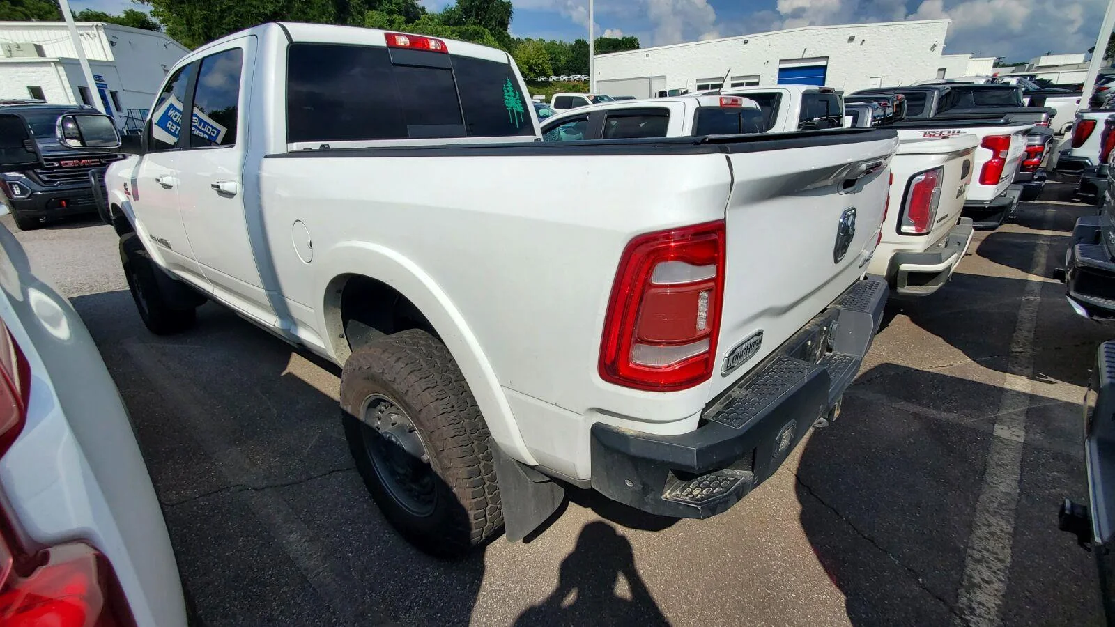 Used 2022 Bright White Clearcoat Ram Longhorn image 8