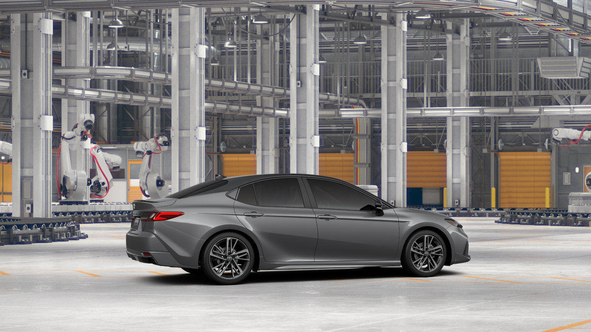 New 2027 Heavy Metal with Midnight Black Metallic roof Toyota XSE image 11