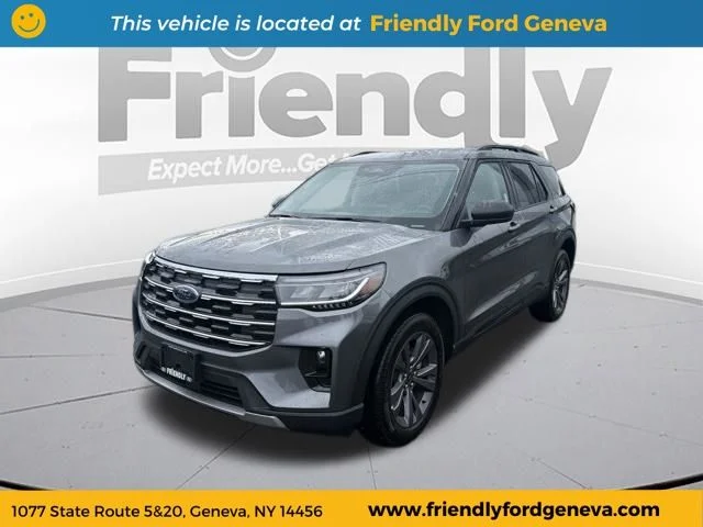 New 2026 Carbonized Gray Metallic Ford Active image 1
