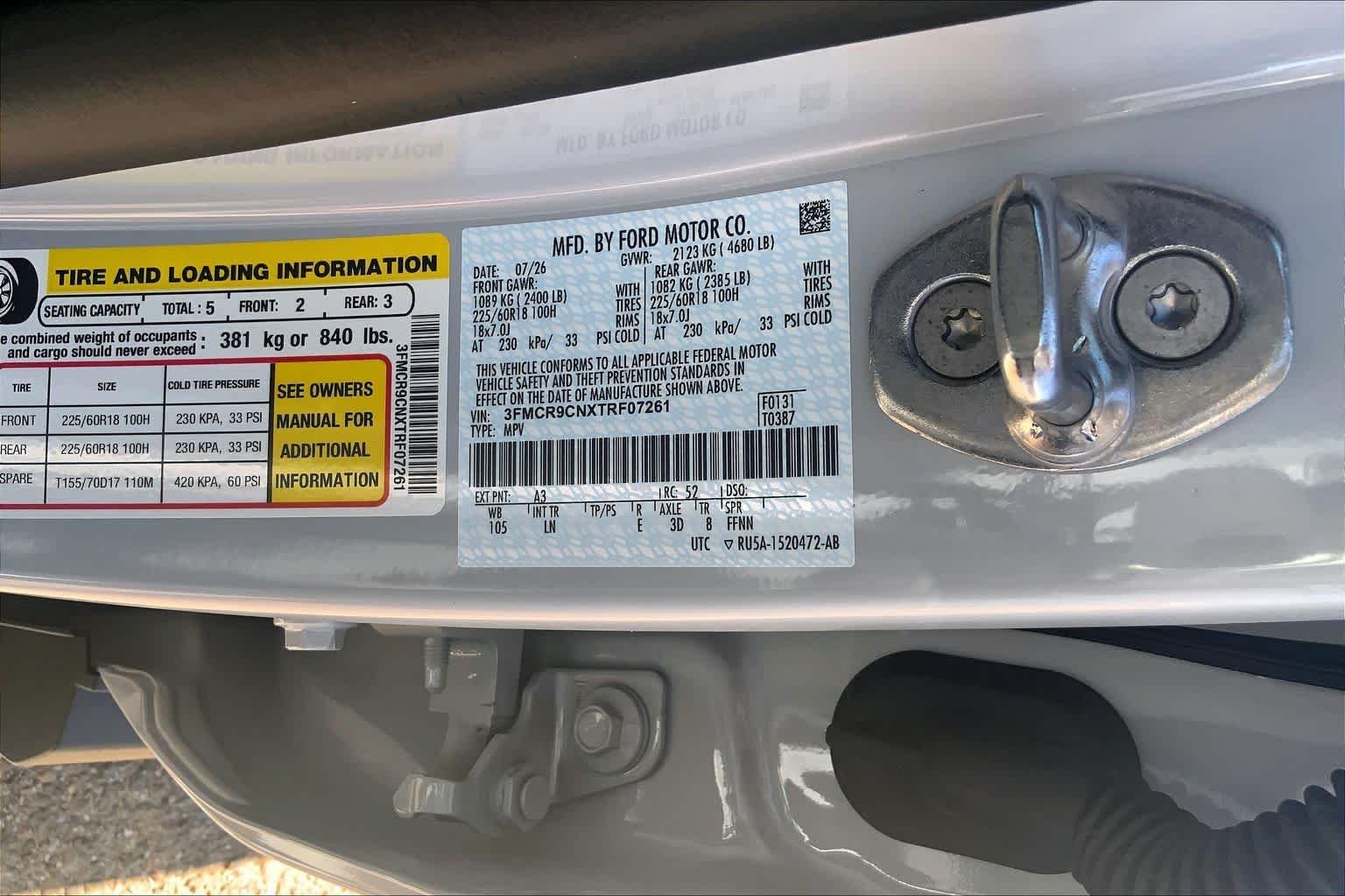 New 2026 Space White Metallic Ford Outer Banks® image 21