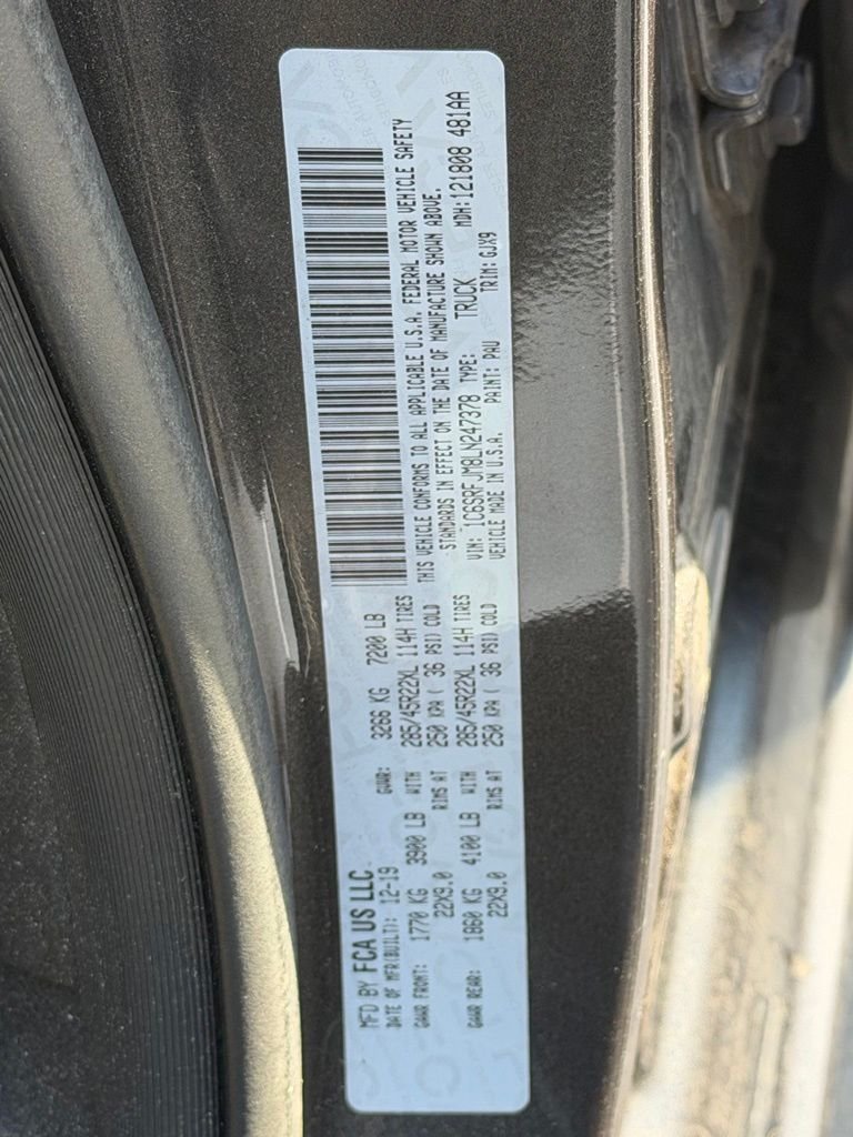 Used 2020 Gray Ram Laramie image 31