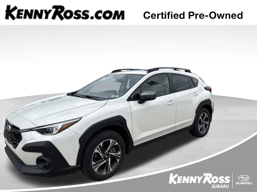 Used 2024 White Subaru Premium image 1