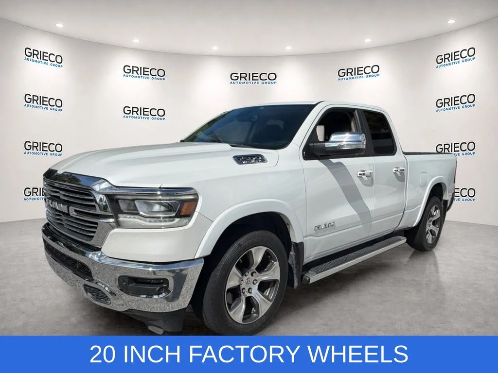 Used 2020 Ivory White Ram Laramie image 3