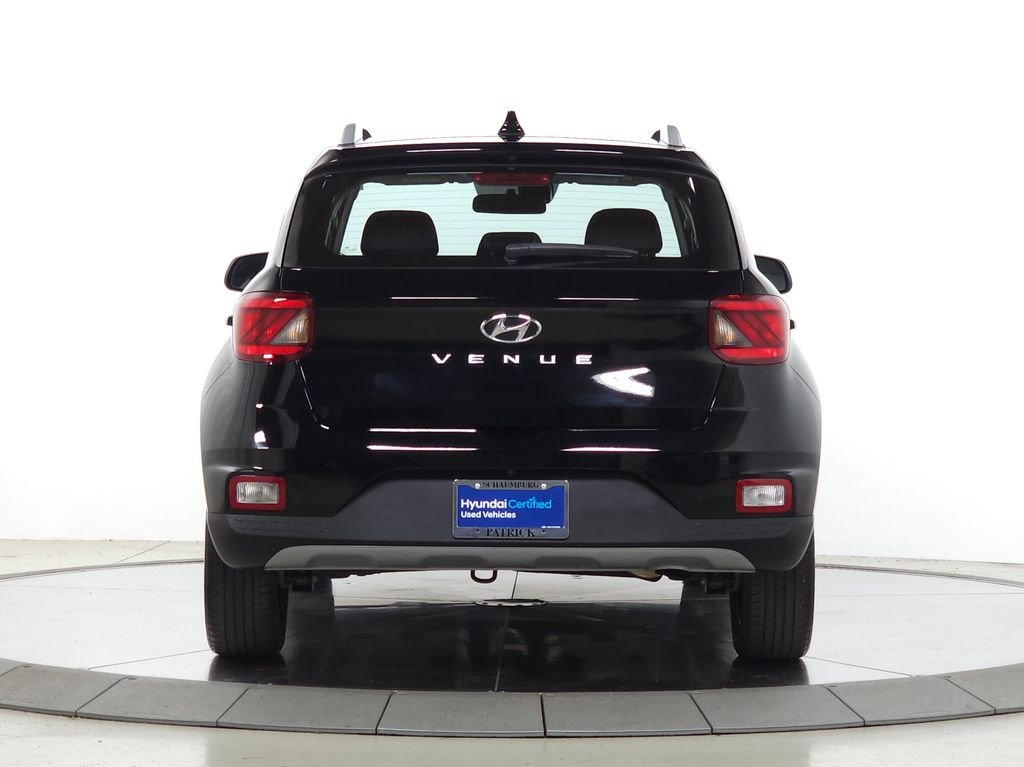 Certified Used 2022 Black Noir Pearl Hyundai SEL image 8