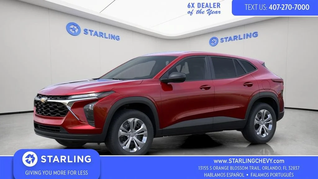 New 2026 Apex Red Chevrolet LS image 1