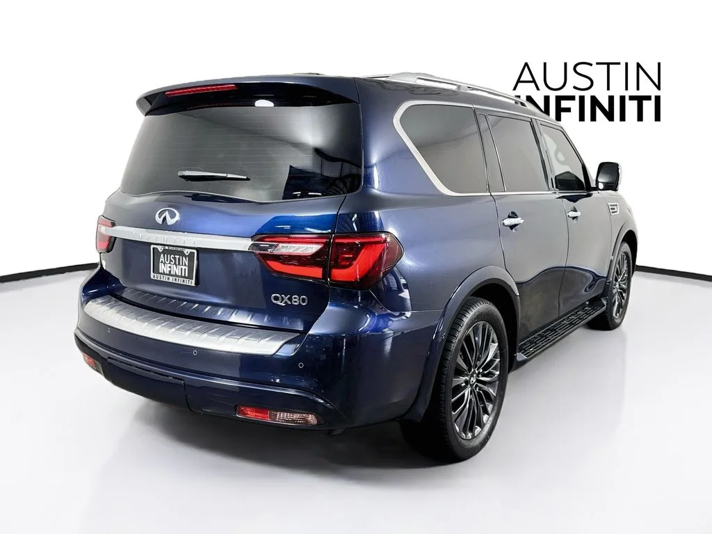 Certified Used 2022 Blue INFINITI Sensory image 9