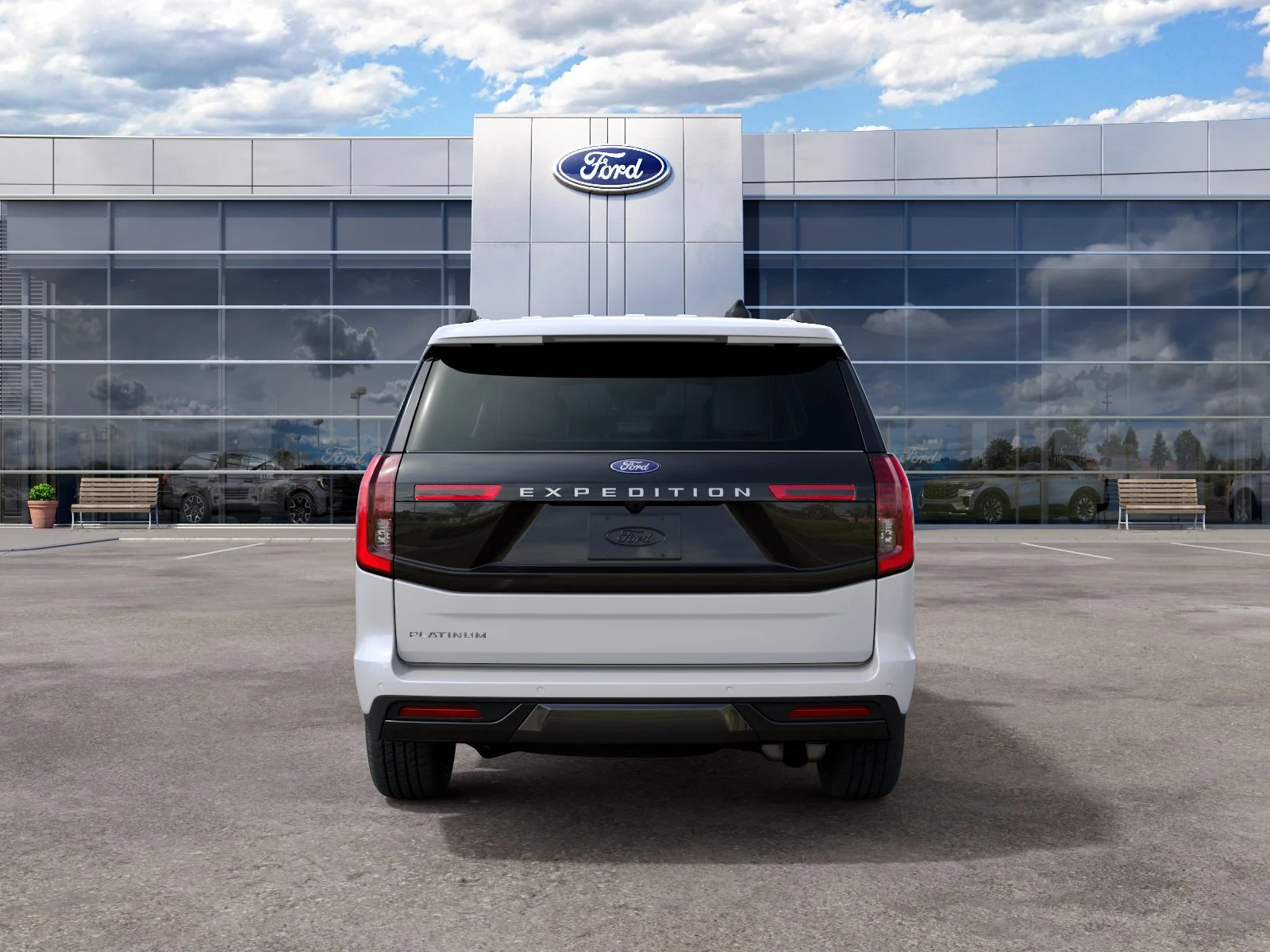 New 2027 Star White Metallic Tri-Coat Ford Platinum image 42
