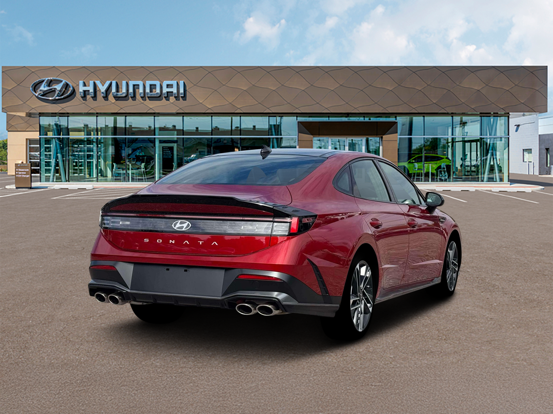 New 2026 Red Hyundai N Line image 7