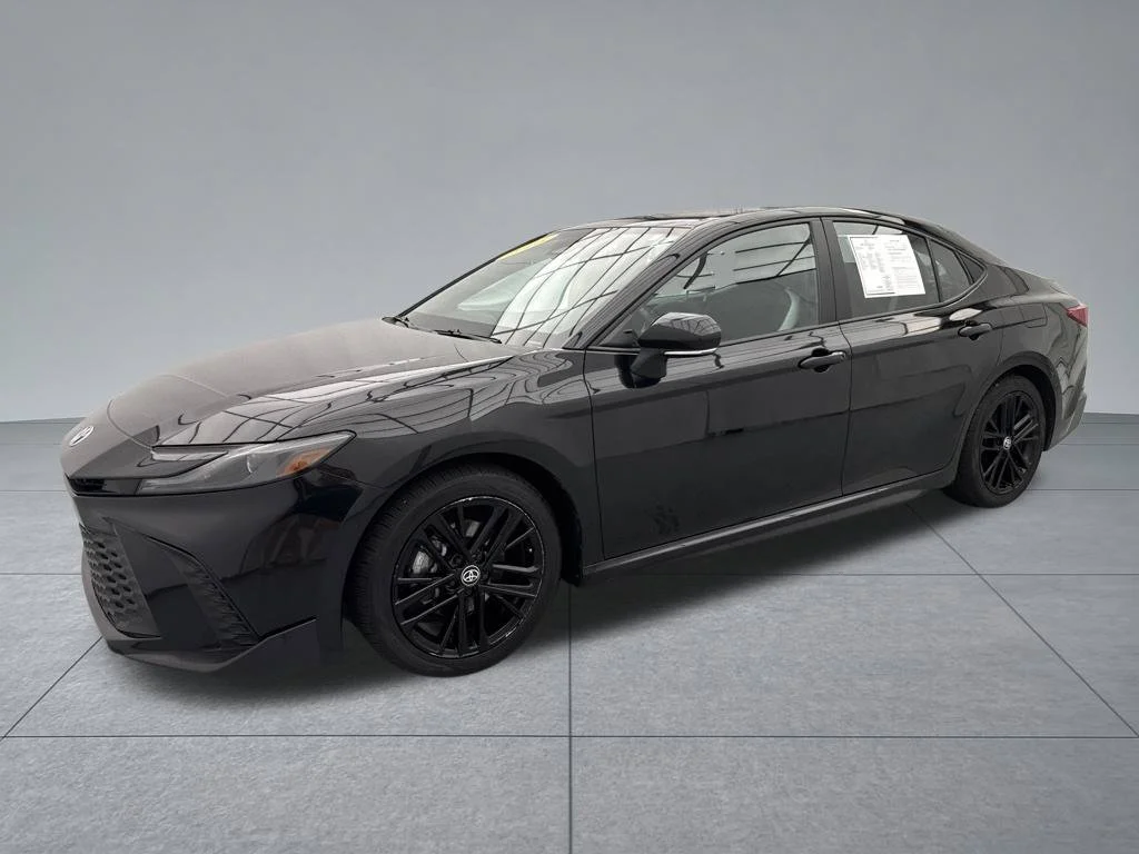 Used 2025 Black Toyota SE image 3