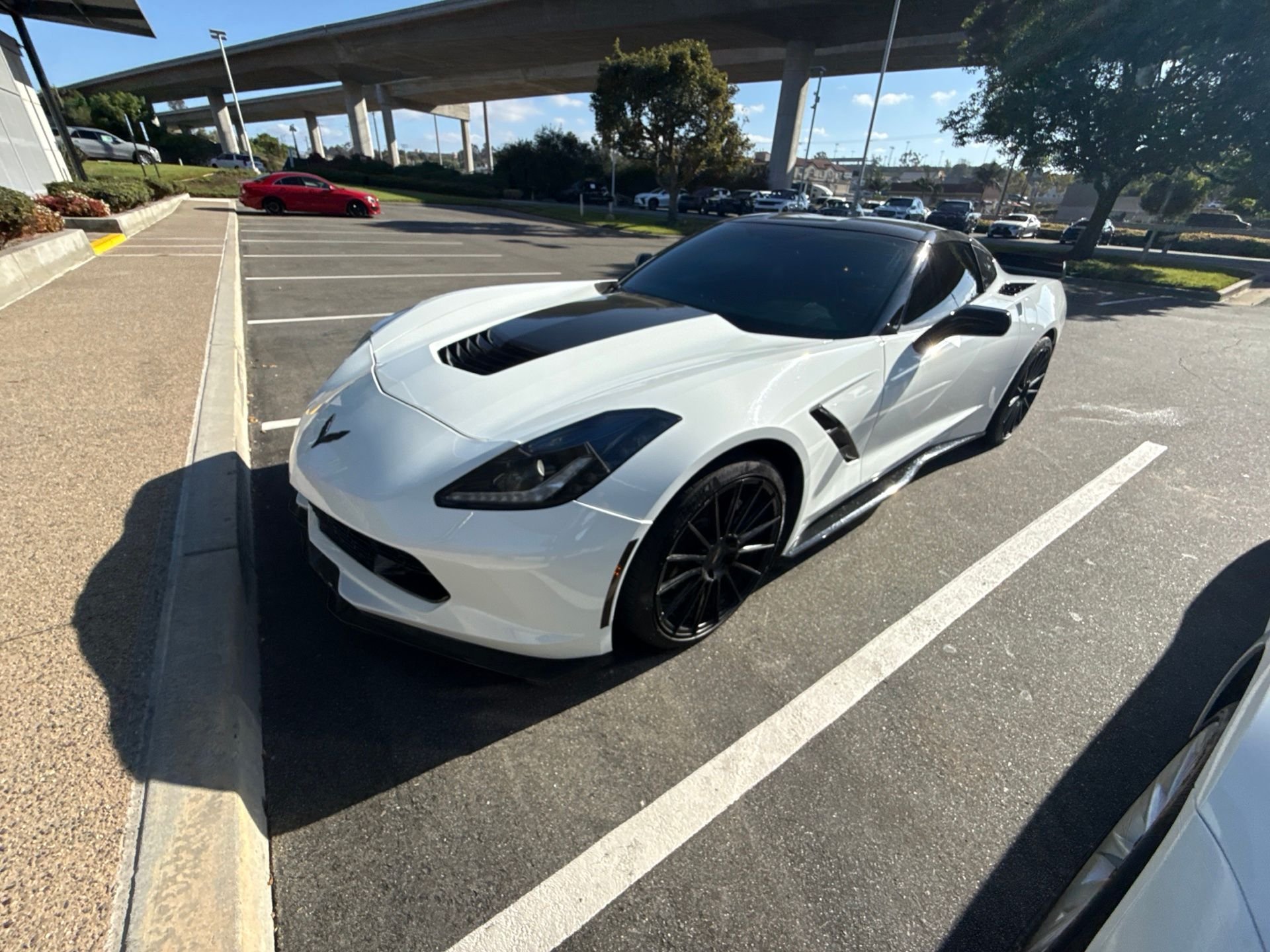 Used 2019 White Chevrolet Stingray image 1