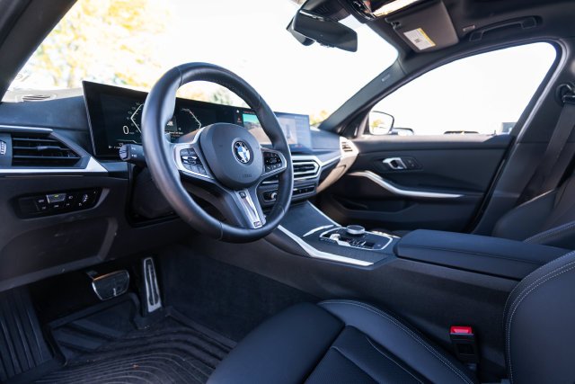 Certified Used 2024 Skyscraper Grey Metallic BMW 330i xDrive image 4