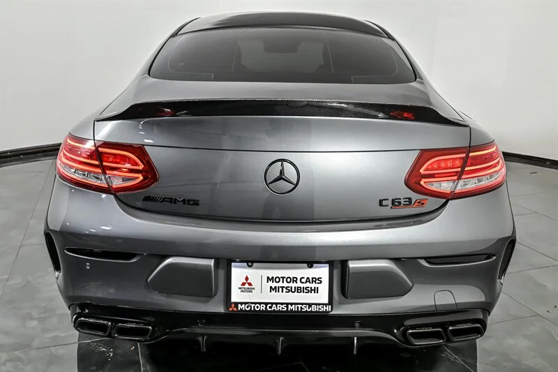 Used 2018 Selenite Grey Metallic Mercedes-Benz AMG® C 63 S image 8