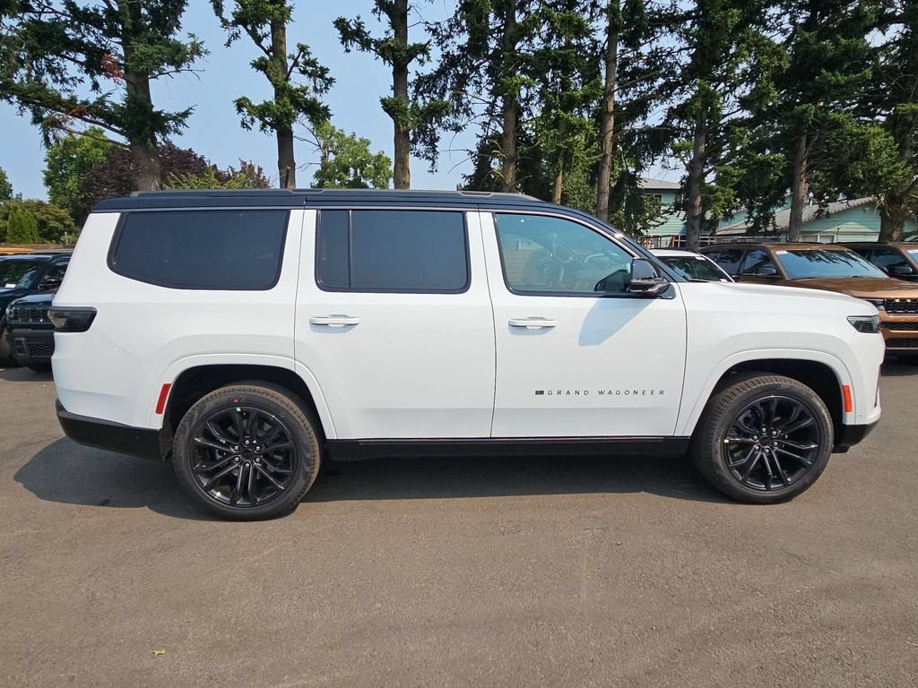 New 2026 Bright White Clearcoat Jeep Summit Obsidian image 8