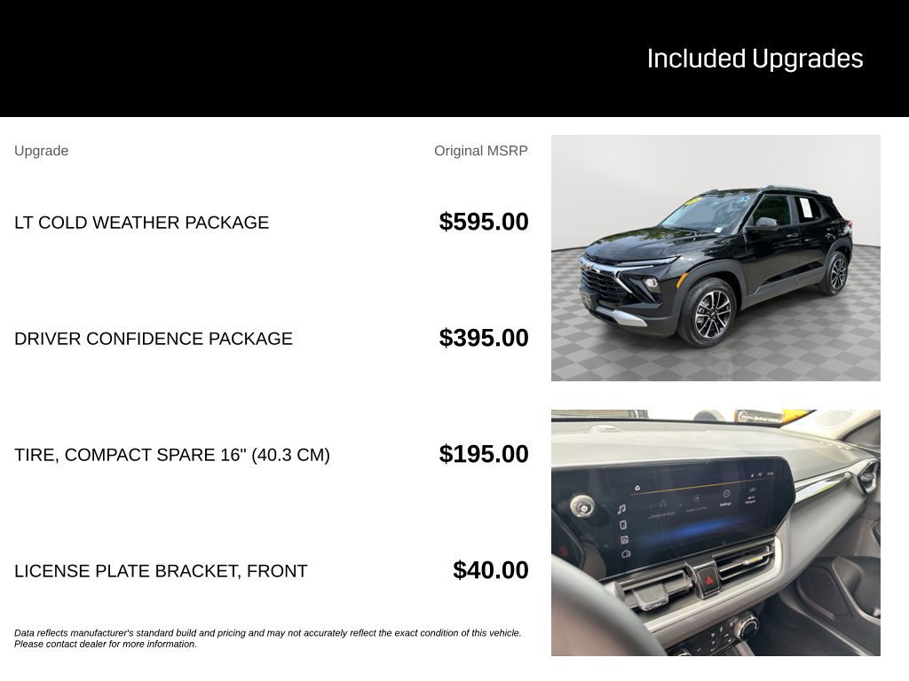 New 2026 Mosaic Black Metallic Chevrolet LT image 5