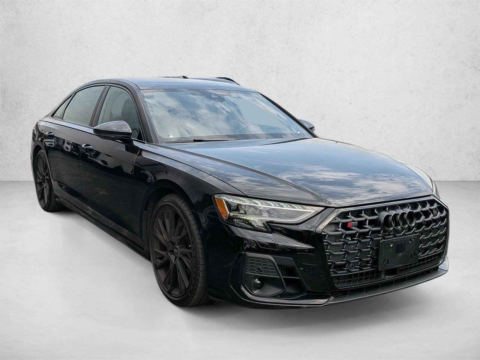 Used 2025 Mythos Black Metallic Audi  image 3