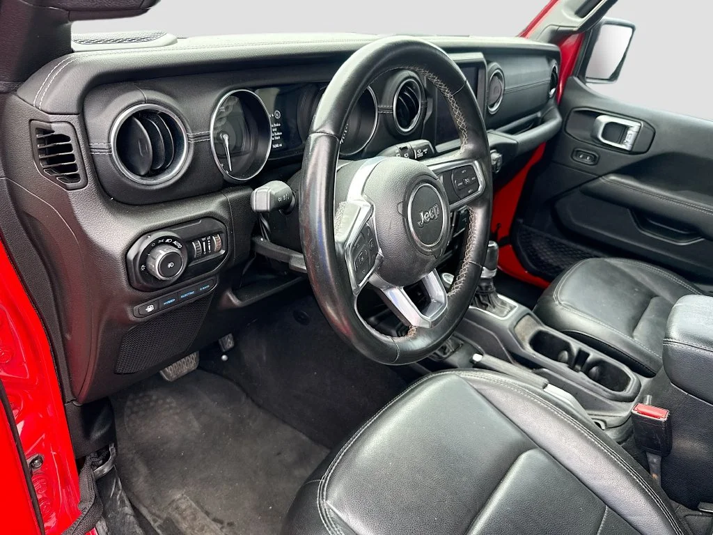 Used 2022 Red Jeep Unlimited Sahara 4xe image 10