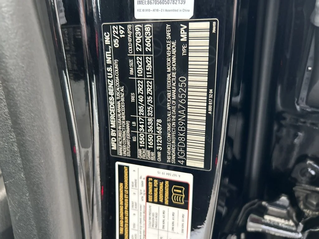 Used 2022 Black Mercedes-Benz GLE 63 S AMG® image 55