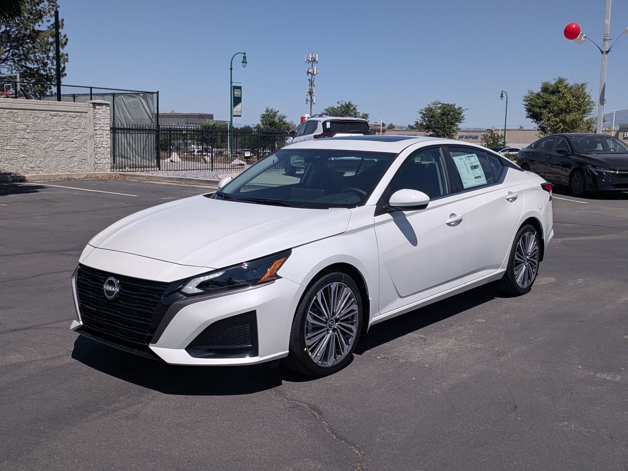 New 2026 Pearl White Tricoat Nissan SV image 8