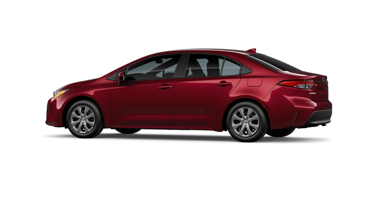 New 2026 Ruby Flare Pearl Toyota LE image 27