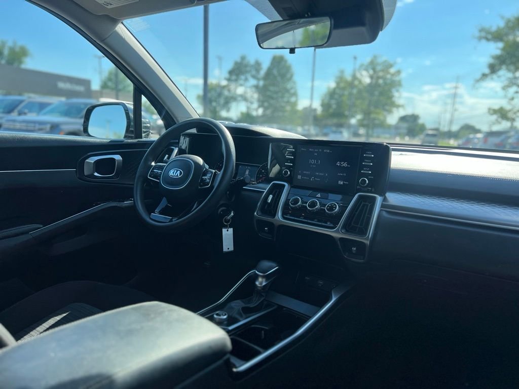 Used 2021 Gray Kia LX image 29