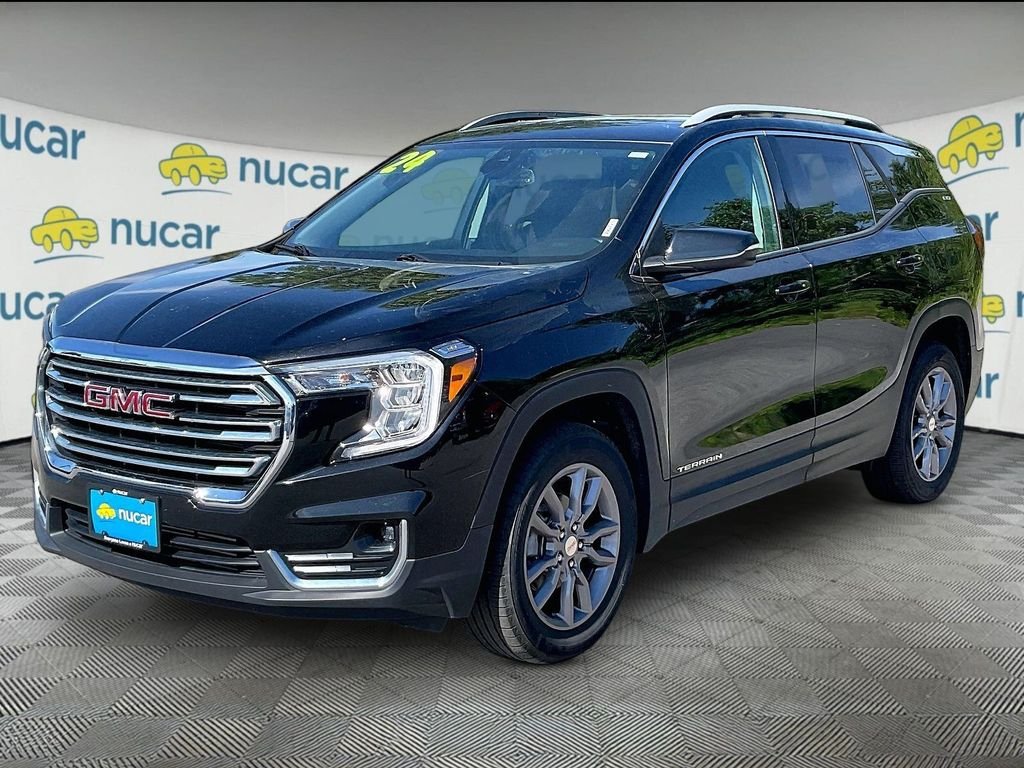 Used 2024 Black GMC SLT image 3