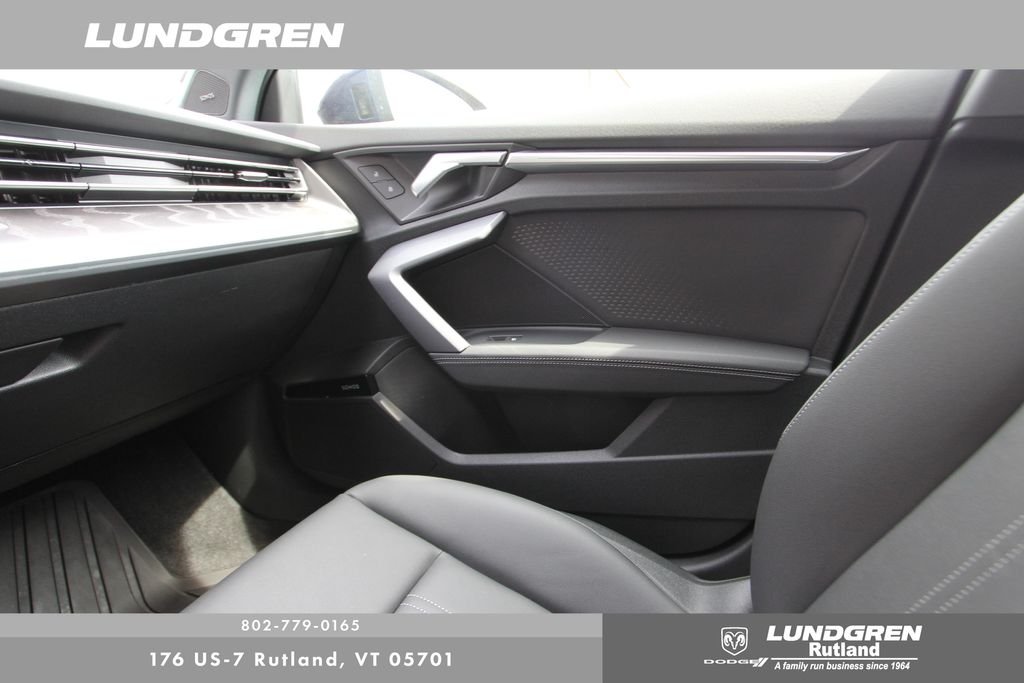 Used 2025 Blue Audi 40 Premium Plus image 31