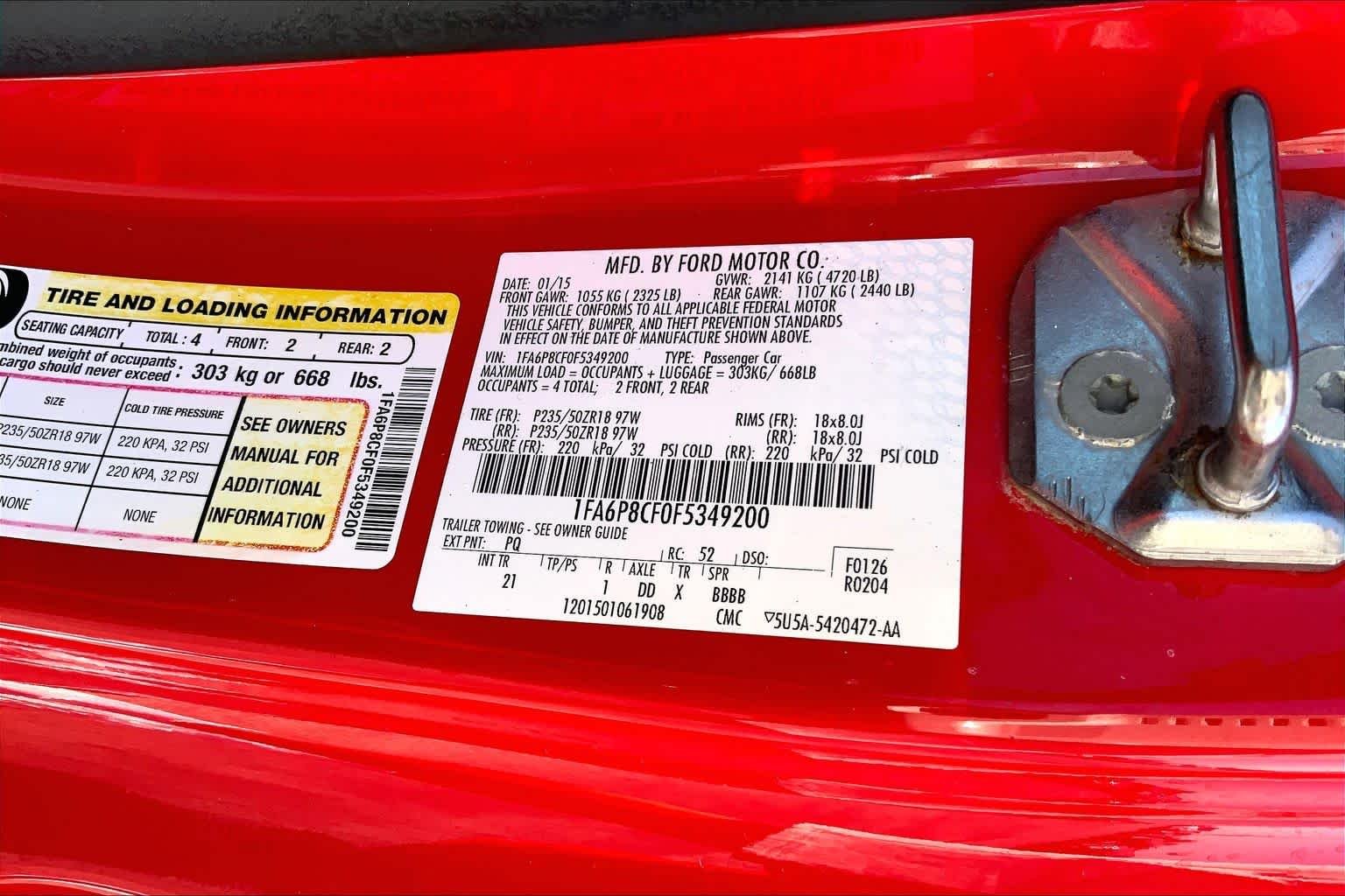 Used 2015 Race Red Ford GT image 30