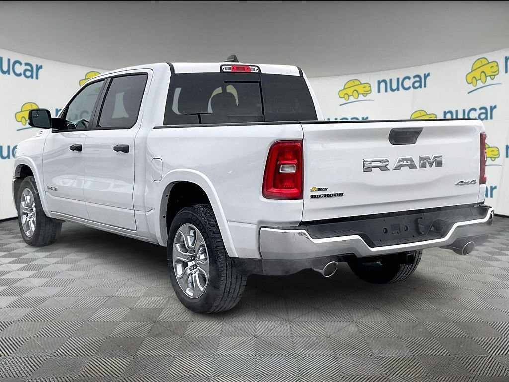 New 2026 Bright White Clear-Coat Exterior Paint RAM Big Horn/Lone Star image 5