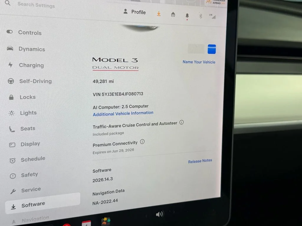 Used 2018 Blue Tesla Performance image 18