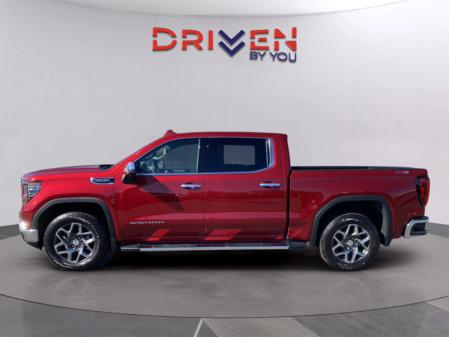 New 2026 Volcanic Red Tintcoat GMC SLT image 2