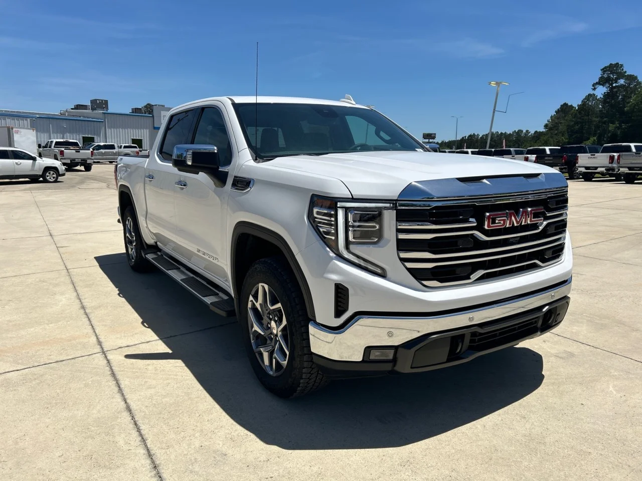 New 2026 Summit White GMC SLT image 6