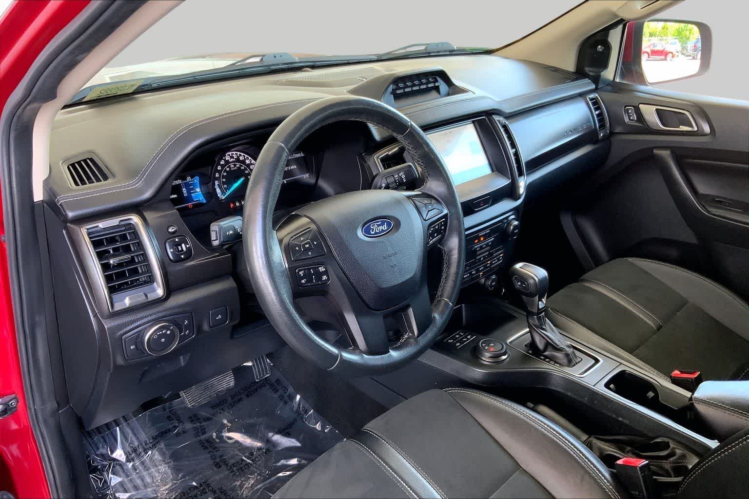 Used 2021 Rapid Red Metallic Tinted Clearcoat Ford LARIAT image 17