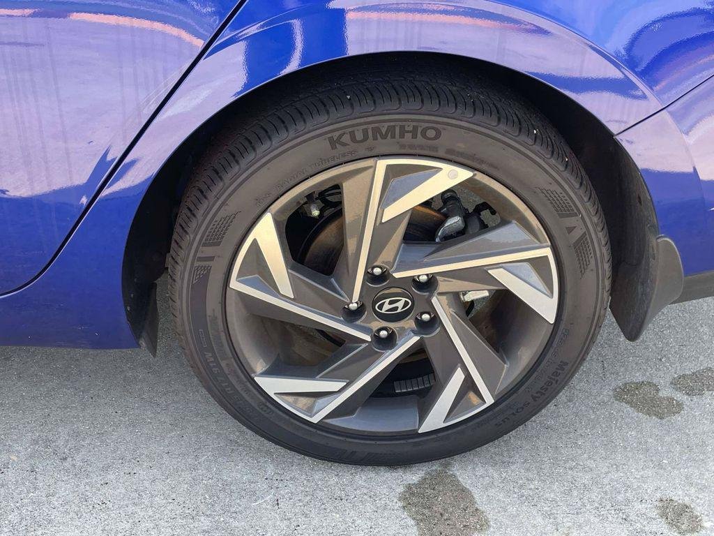 New 2025 Blue Hyundai SEL Sport image 50