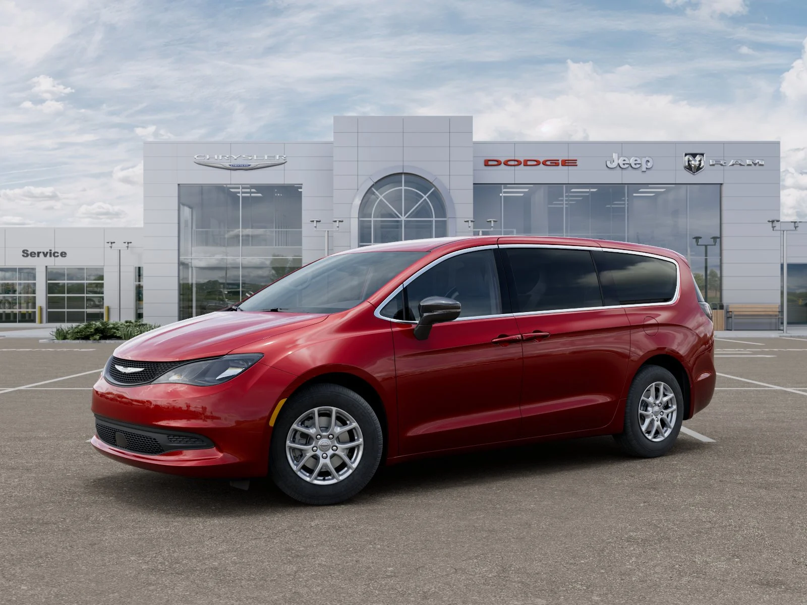 New 2026 Red Hot Pearl-Coat Exterior Paint Chrysler LX image 32