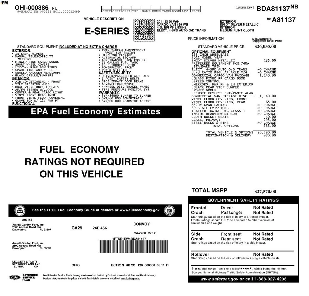 Used 2011 Silver Ford Commercial image 7