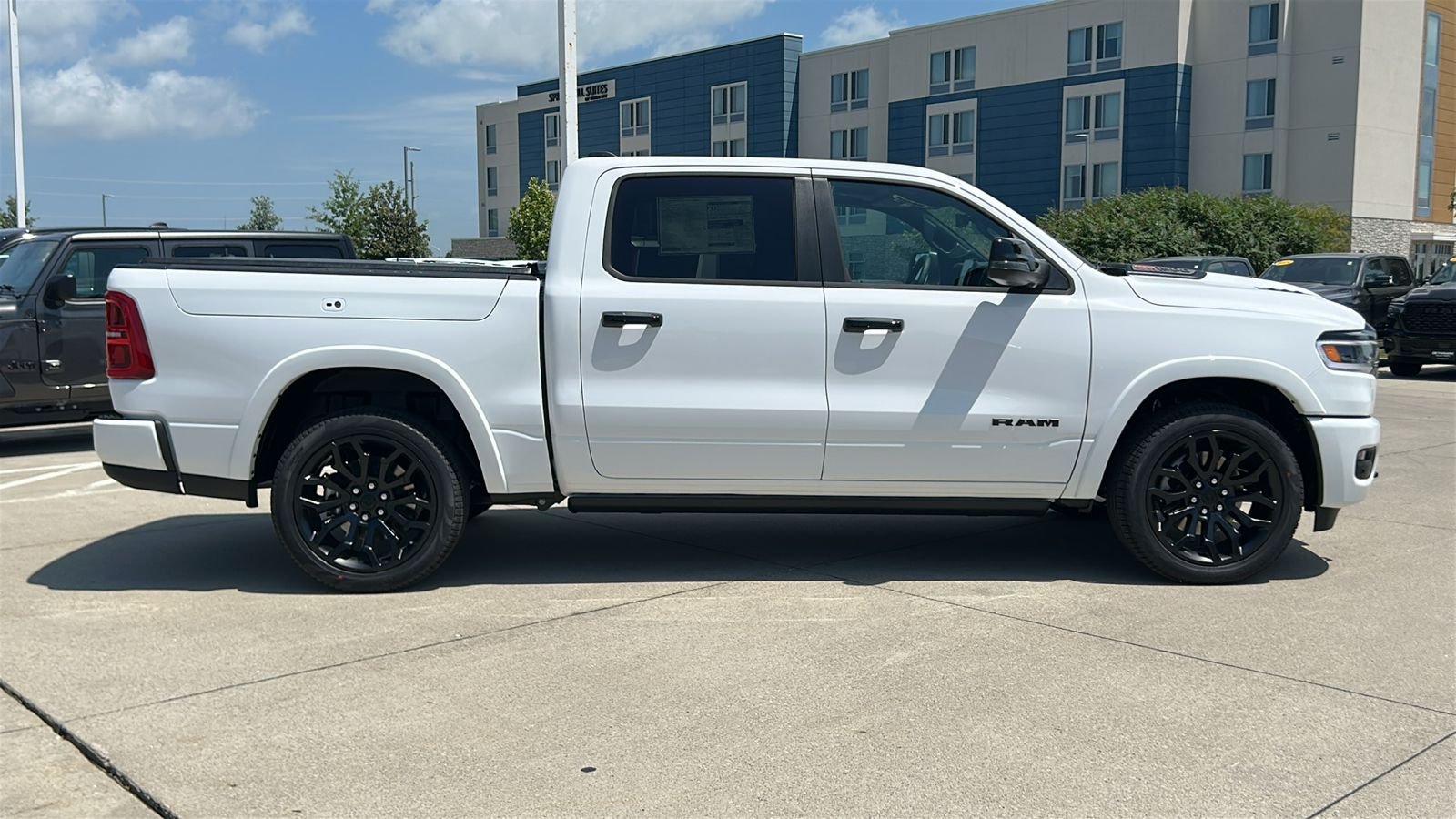 New 2026 Bright White Clear-Coat Exterior Paint RAM Limited image 3
