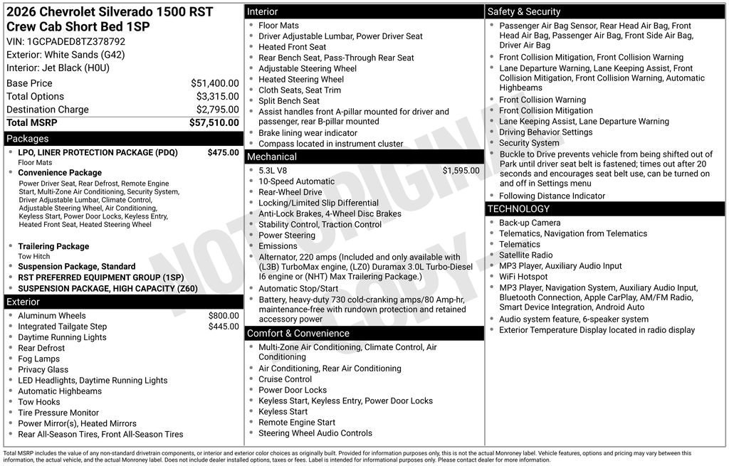 2026 Chevrolet Silverado 1500 RST - Photo 13