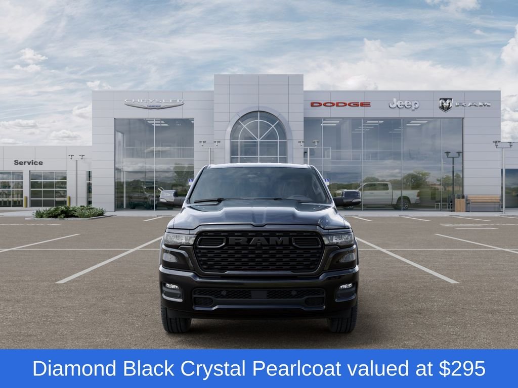 New 2026 Diamond Black Crystal Pearl-Coat Exterior Paint RAM Big Horn/Lone Star image 7