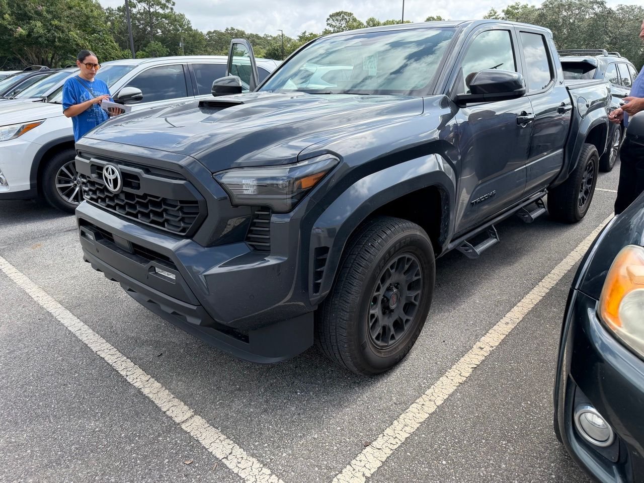 Used 2024 Gray Toyota TRD Sport image 1