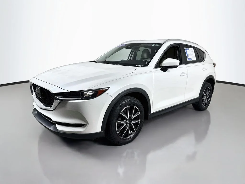 Used 2018 Snowflake White Pearl Mica Mazda Touring image 8