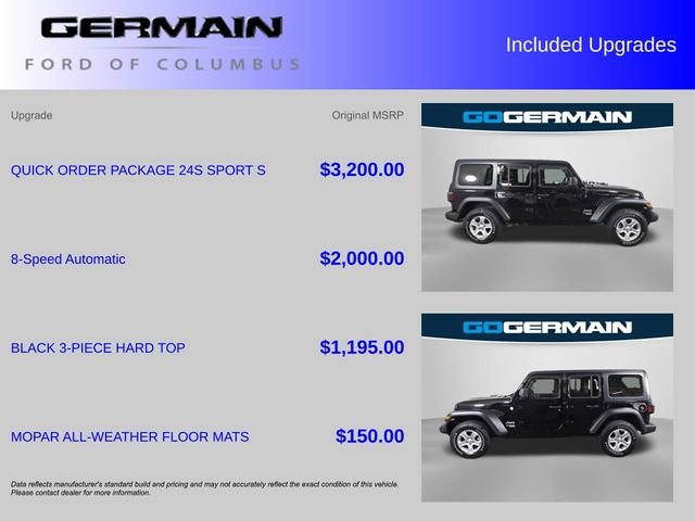 Certified Used 2019 Black Clearcoat Jeep Unlimited Sport S image 38