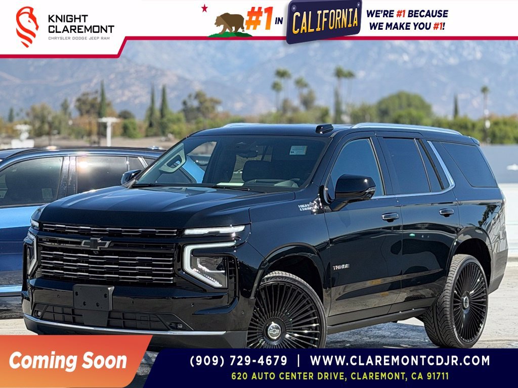 Used 2025 Black Chevrolet High Country image 1