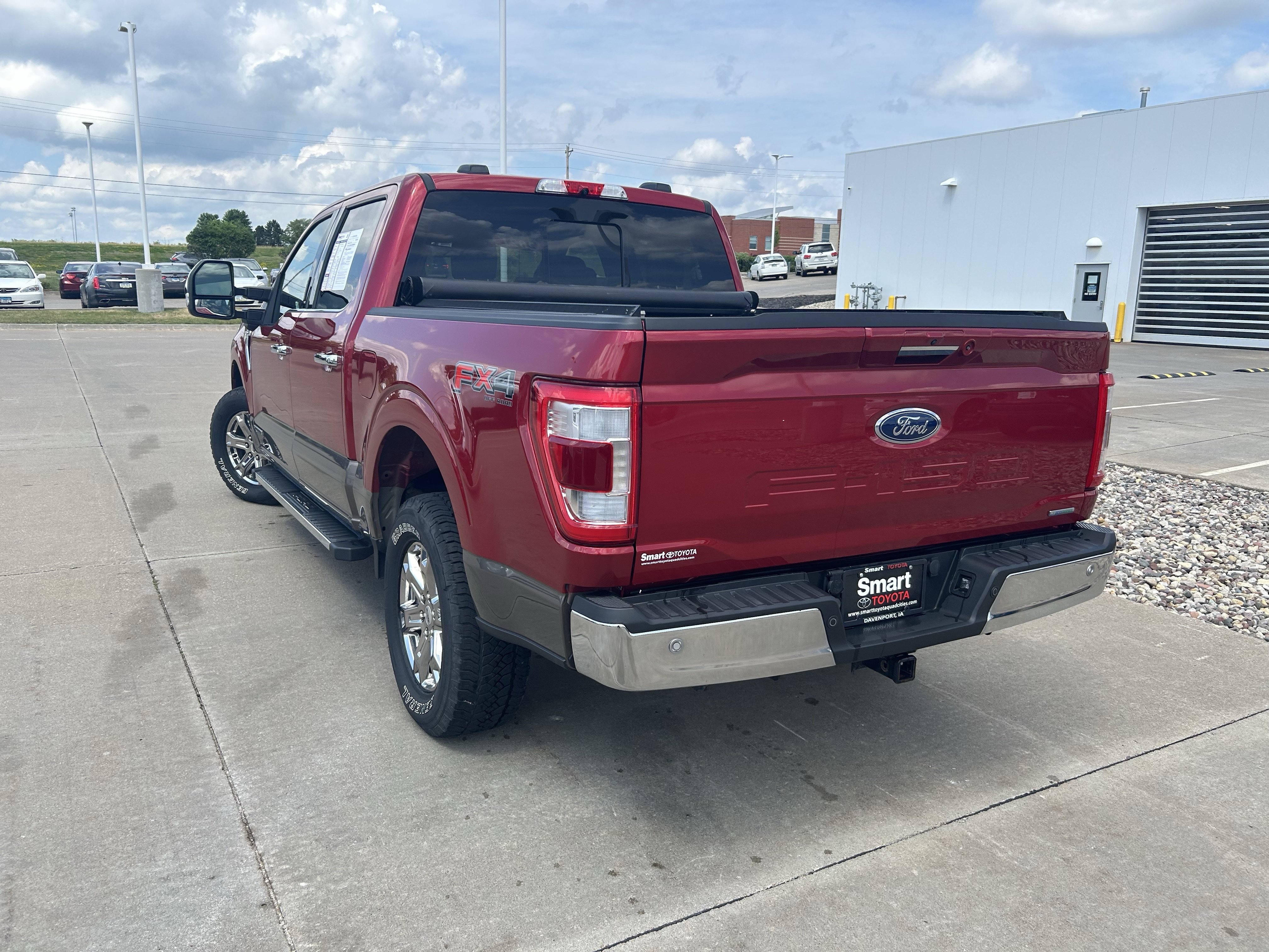 Used 2021 Red Ford LARIAT image 4