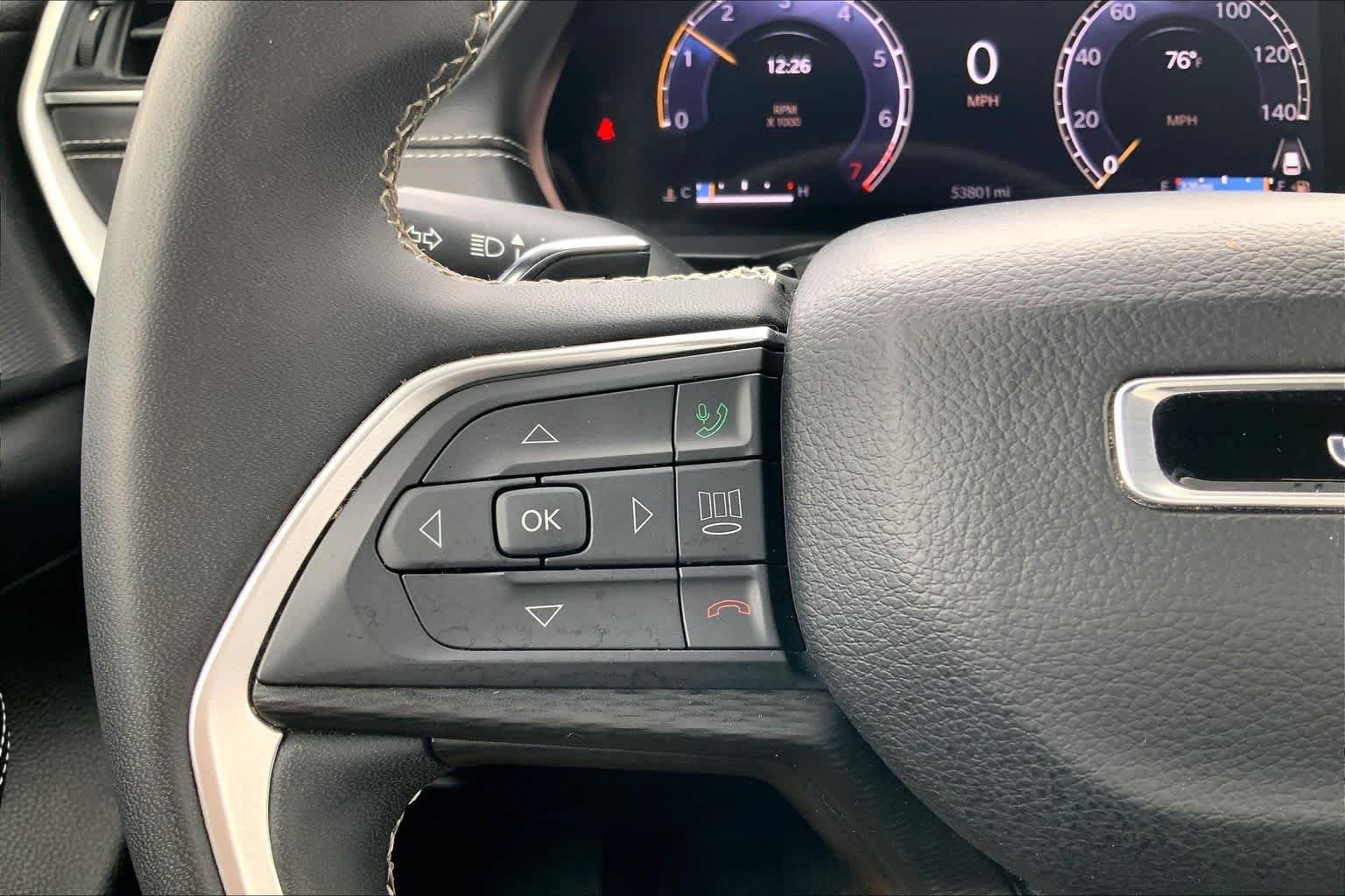 Used 2024 Bright White Clearcoat Jeep Laredo image 21