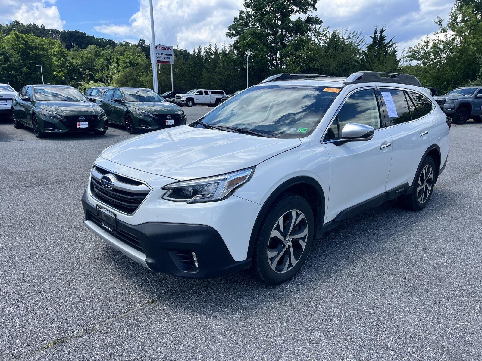 Used 2020 Crystal White Pearl Subaru Touring XT image 3
